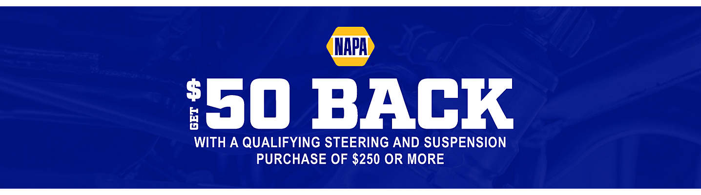 NAPA Steering and Suspension Mail-In Rebate