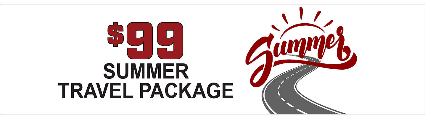 Summer Travel Package - Only $99