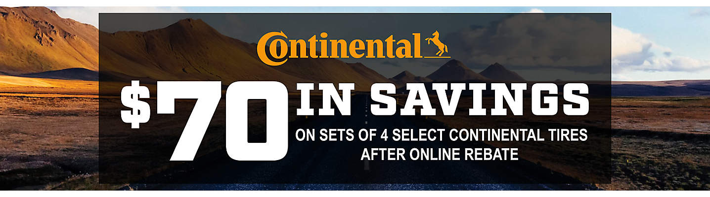 Continental $70 Online Rebate