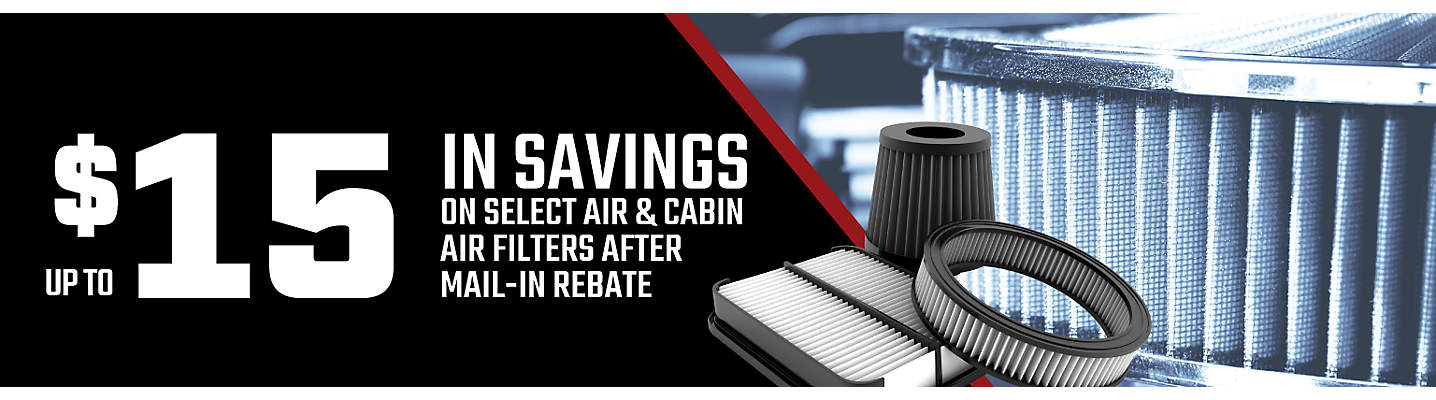 Air and Cabin Air Filter Savings