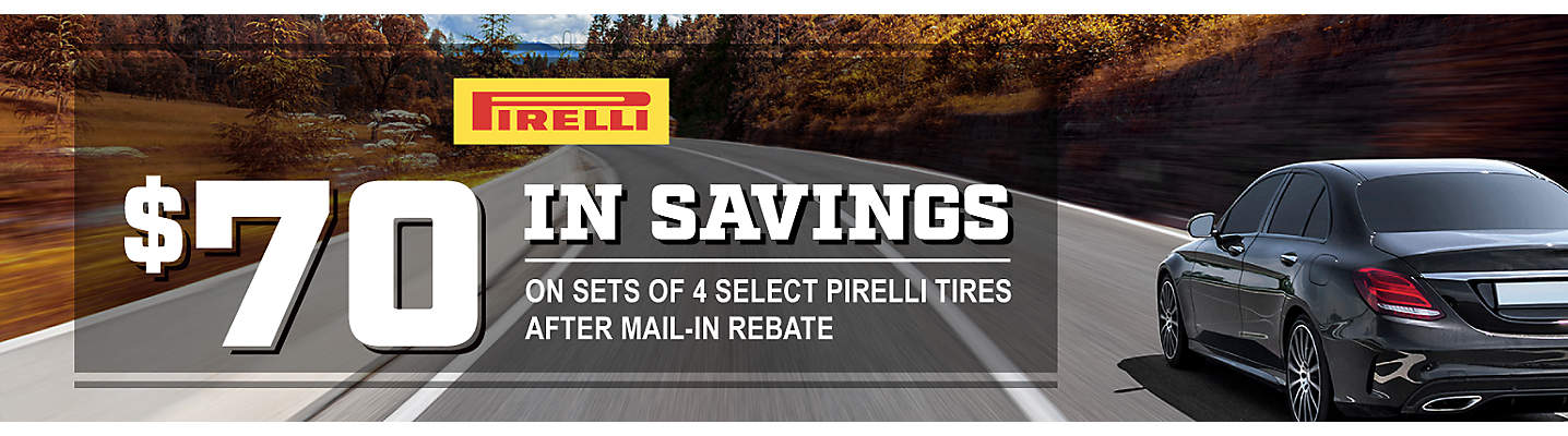 Pirelli Mail-In Rebate