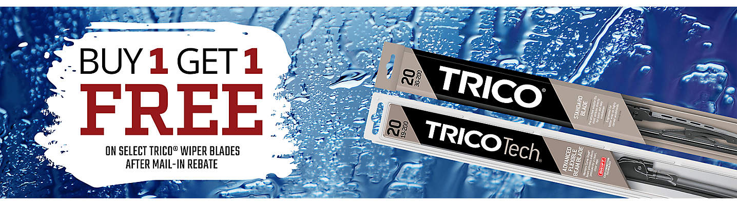 Buy 1 Get 1 Free Select Trico Wiper Blades