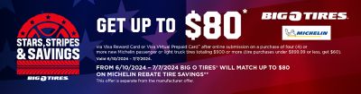 MICHELIN Rebate Tire Savings