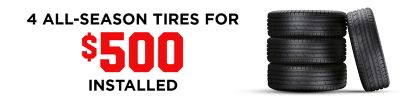 All-Season Tire Savings