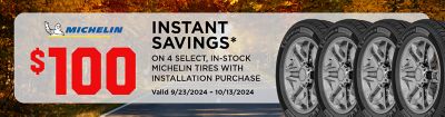 $100 Instant Savings