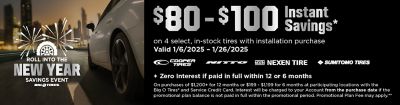 $80 - $100 Instant Savings