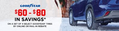 Goodyear Tires Mail-in Rebate