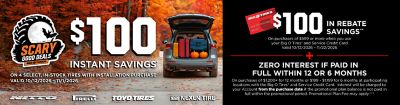 $100 Instant Savings