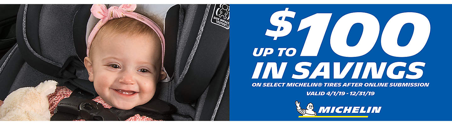 Up to $100 MICHELIN® Mail-in Rebate