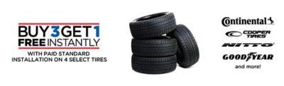Set Of 4 Tires
 - Ntb National Tire Battery Auto Centers